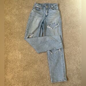 American Eagle curvy 90’s straight jeans